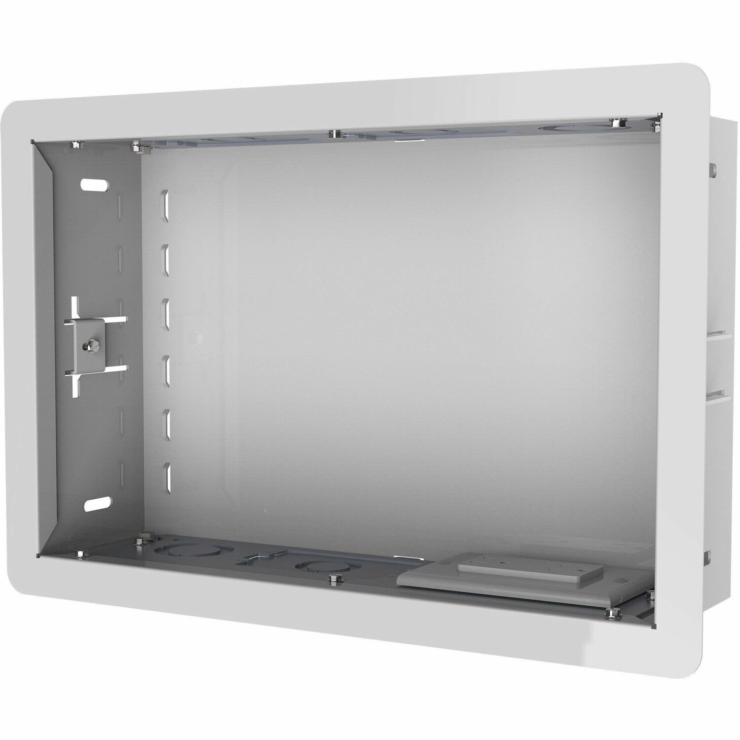 14"x9" In-Wall Box for Recessed Power and AV Components with optional Surge Protector