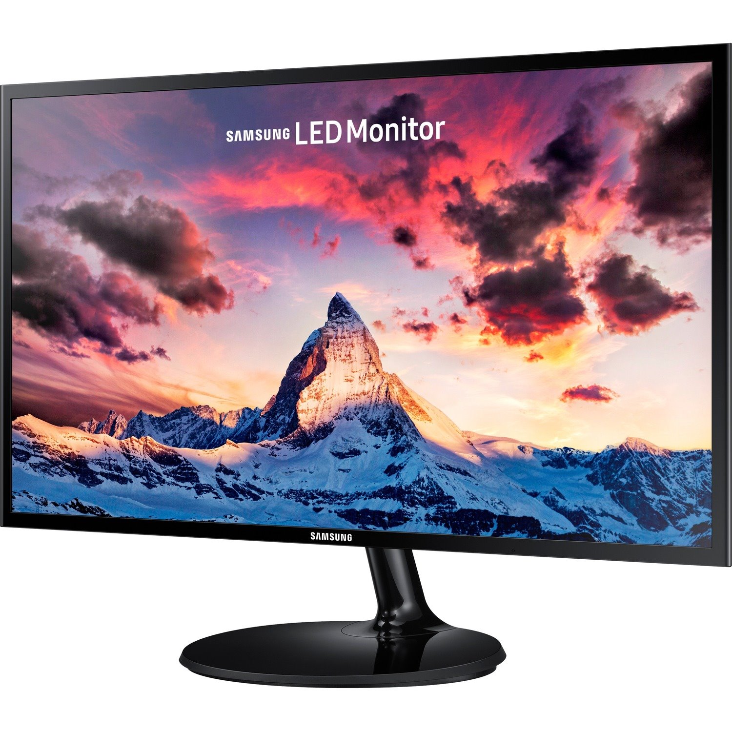 Samsung S22F350FHE 22" Class Full HD LCD Monitor - 16:9 - High Glossy Black