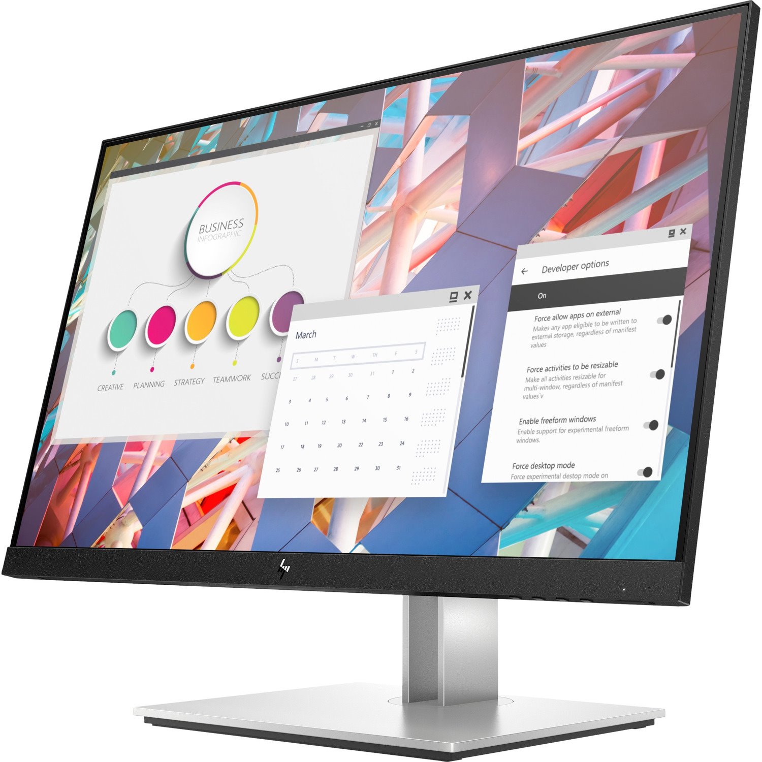 HP E24 G4 24" Class Full HD LED Monitor - 16:9