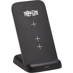 Tripp Lite 10W Wireless Fast-Charging Stand With International AC Adapter, Black