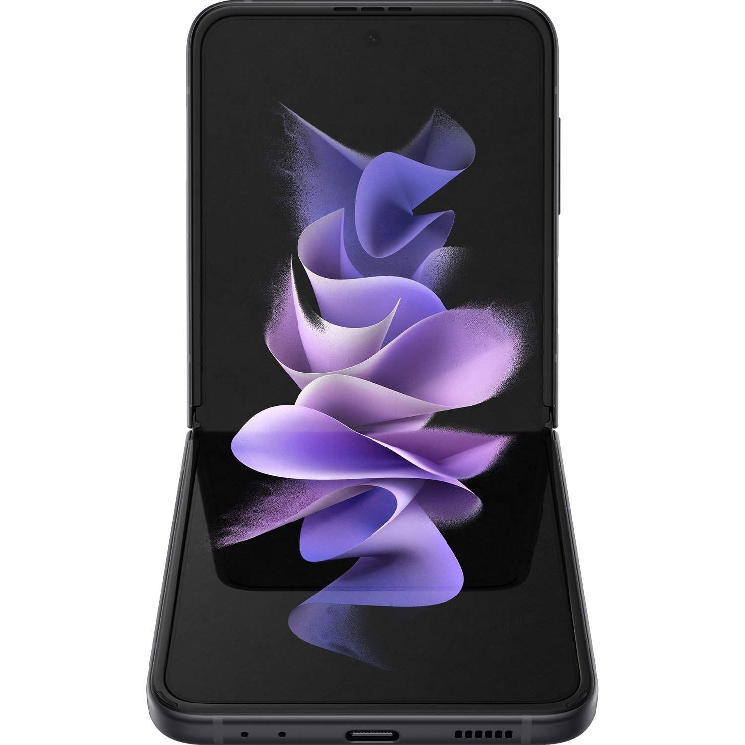 Samsung Galaxy Z Flip3 5G SM-F711B 128 GB Smartphone - 17 cm (6.7") Yes Dynamic AMOLED Full HD Plus 1080 x 2640 - Kryo 680Single-core (1 Core) 2.84 GHz + Kryo 680 Triple-core (3 Core) 2.42 GHz + Kryo 680 Quad-core (4 Core) 1.80 GHz) - 8 GB RAM - Android 11 - 5G - Phantom Black