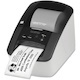 Brother PocketJet QL-700 Desktop Direct Thermal Printer - Monochrome - Label Print - USB - With Cutter - White, Black