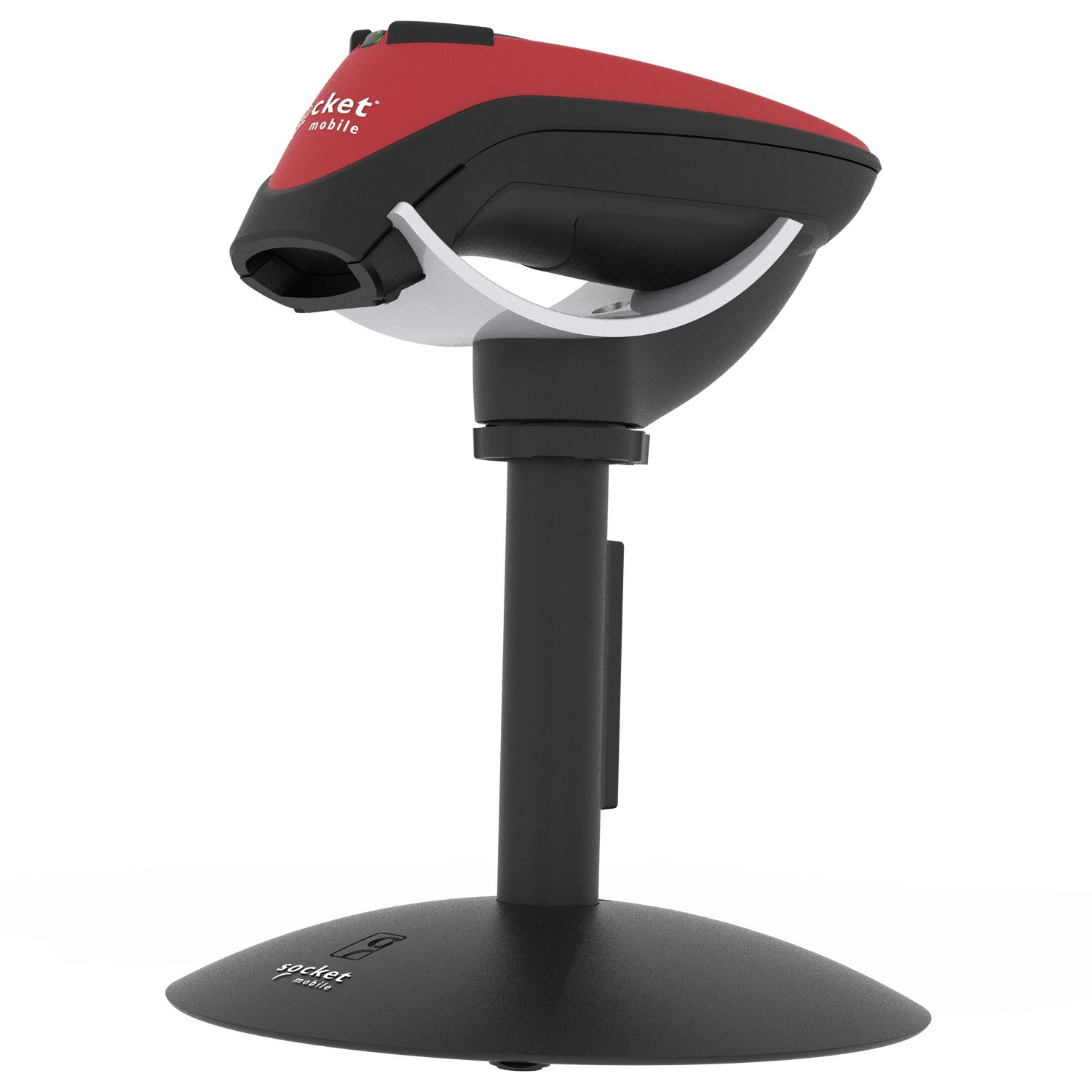 Socket Mobile DuraScan D760 Handheld Barcode Scanner - Wireless Connectivity - Red