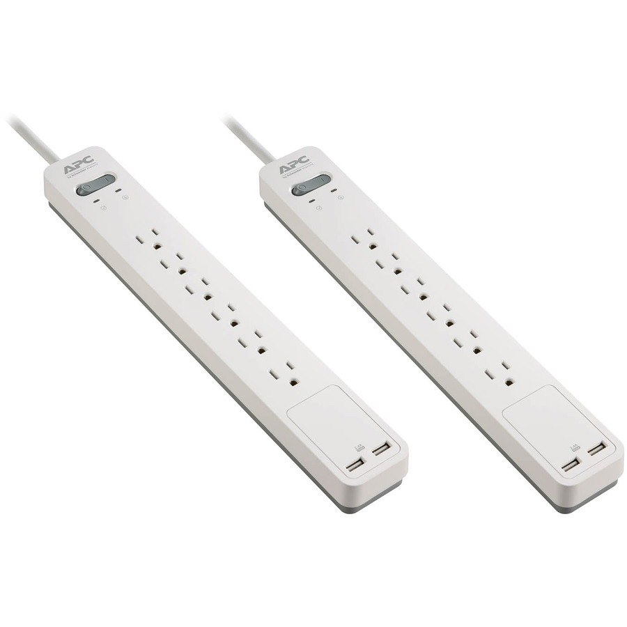 APC by Schneider Electric SurgeArrest Essential 6-Outlet Surge Suppressor/Protector