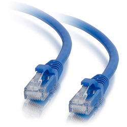 C2G 7ft Cat5e Ethernet Cable - Snagless Unshielded (UTP) - Blue