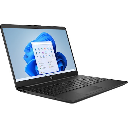 HP 15s-du4015TU 39.6 cm (15.6") Notebook - Full HD - 1920 x 1080 - Intel Core i7 12th Gen i7-1255U Deca-core (10 Core) - 16 GB Total RAM - 512 GB HDD - Jet Black