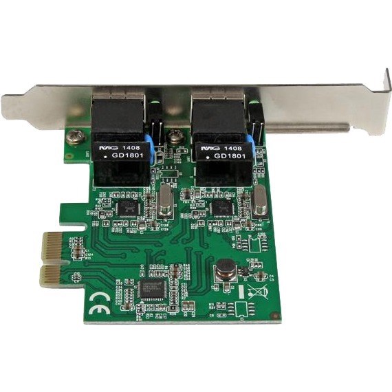 StarTech.com Dual Port Gigabit PCI Express Server Network Adapter Card - PCIe NIC