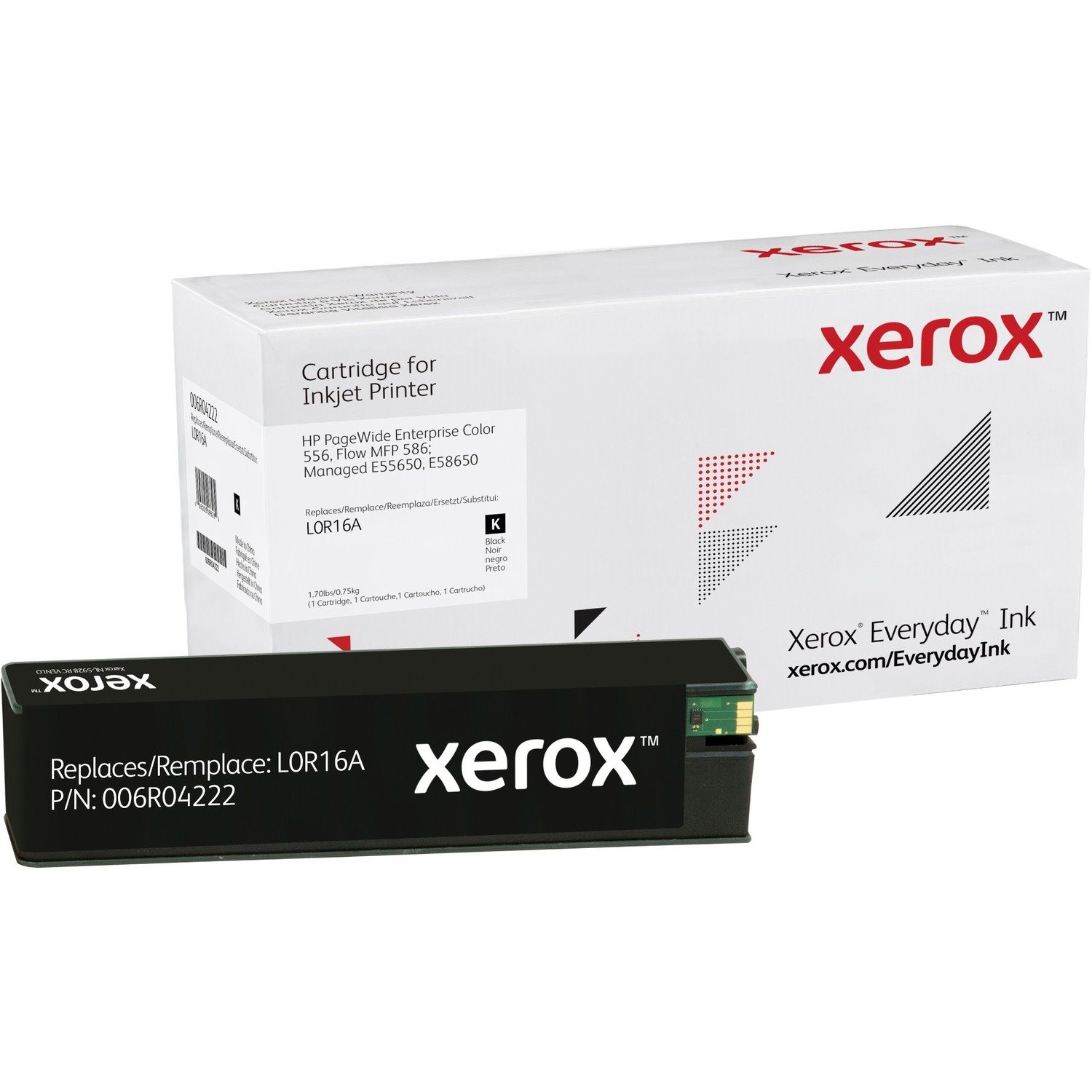 Xerox Everyday High Yield Page Wide Ink Cartridge - Alternative for HP (L0R16A) - Black Pack