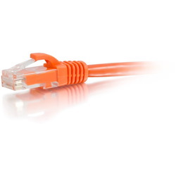 C2G 7ft Cat6a Unshielded Ethernet - Cat 6a Network Patch Cable - Orange
