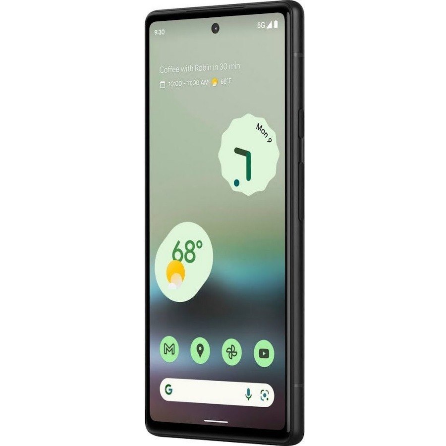 Google Pixel 6a 128 GB Smartphone - 6.1" OLED Full HD Plus 1080 x 2400 - Octa-core (Cortex X1Dual-core (2 Core) 2.80 GHz + Cortex A76 Dual-core (2 Core) 2.25 GHz + Cortex A55 Quad-core (4 Core) 1.80 GHz) - 6 GB RAM - Android 12 - 5G - Chalk