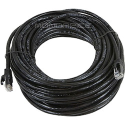Monoprice FLEXboot Series Cat6 24AWG UTP Ethernet Network Patch Cable, 50ft Black
