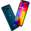 LG V40 ThinQ LMV405EBW 128 GB Smartphone - 6.4" P-OLED QHD+ 3120 x 1440 - Kryo 385 GoldQuad-core (4 Core) 2.70 GHz + Kryo 385 Silver Quad-core (4 Core) 1.70 GHz - 6 GB RAM - Android 8.1 Oreo - 4G - Moroccan Blue