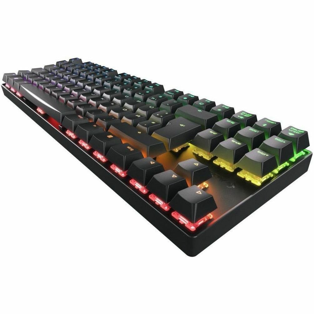 CHERRY MX 8.2 Gaming Keyboard - Wireless Connectivity - USB Type A Interface - RGB LED - English (UK) - Black