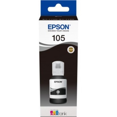 Epson 105 Ink Refill Kit - Black - Inkjet