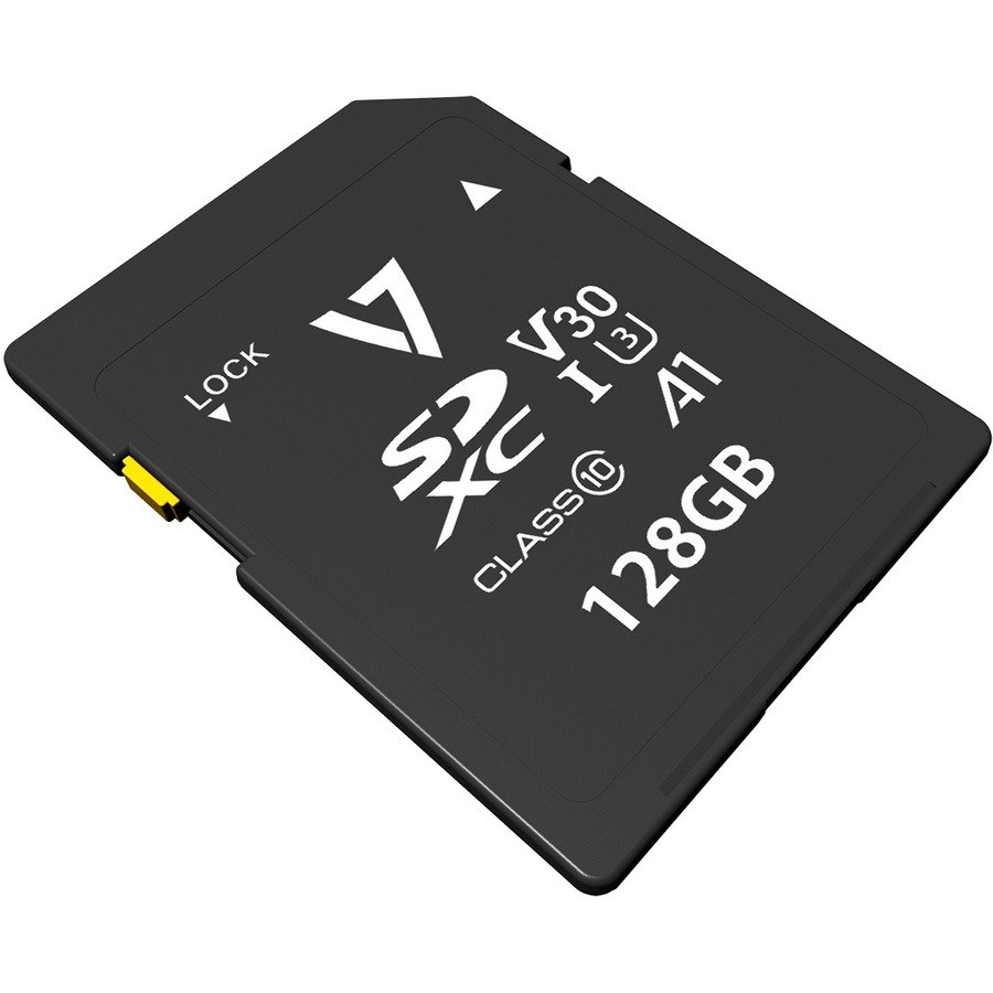 V7 VPSD128GV30U3 128 GB Class 10/UHS-III (U3) SDXC