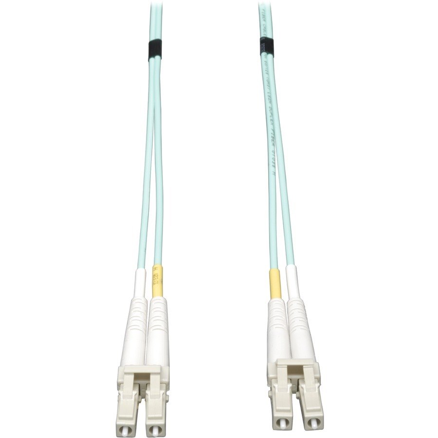 Eaton Tripp Lite Series 10Gb Duplex Multimode 50/125 OM3 LSZH Fiber Patch Cable (LC/LC) - Aqua, 12M (39 ft.)
