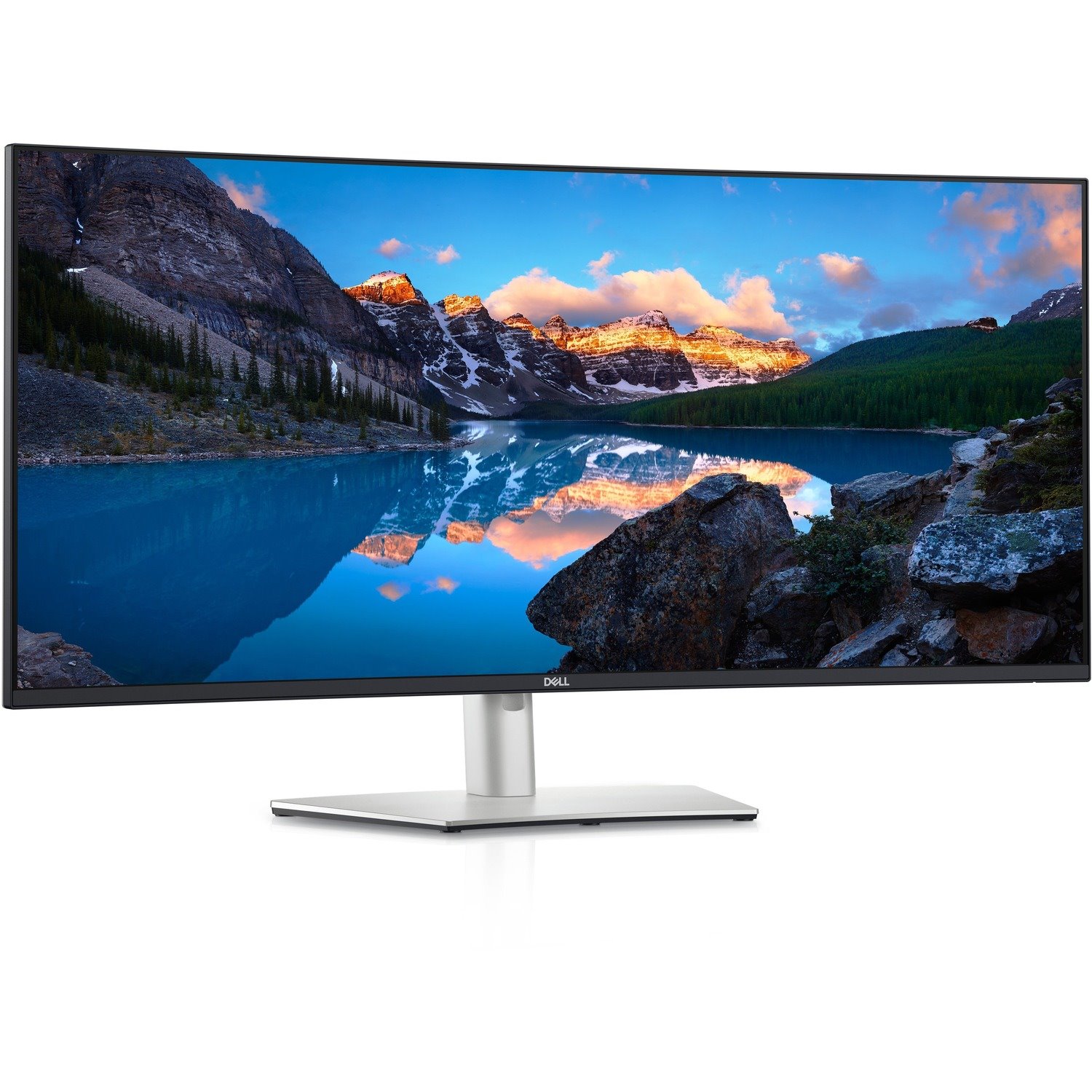 Dell UltraSharp U4021QW 40" Class WUHD Curved Screen LCD Monitor - 21:9 - Black, Silver