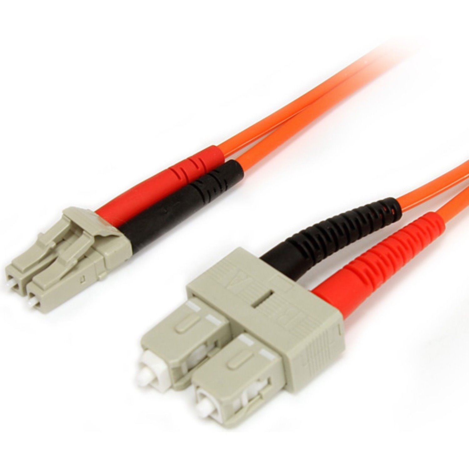 StarTech.com 3m Fiber Optic Cable - Multimode Duplex 62.5/125 LSZH Fiber Jumper Cord - LC/SC