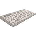Logitech K380 Keyboard - Wireless Connectivity - English - Sand