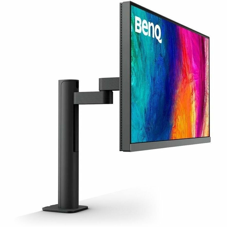 BenQ PD2705UA 27" 4K UHD IPS DCI-P3 USB-C Ergo Arm Calibrated LCD Monitor for Designer - 16:9 - Gray