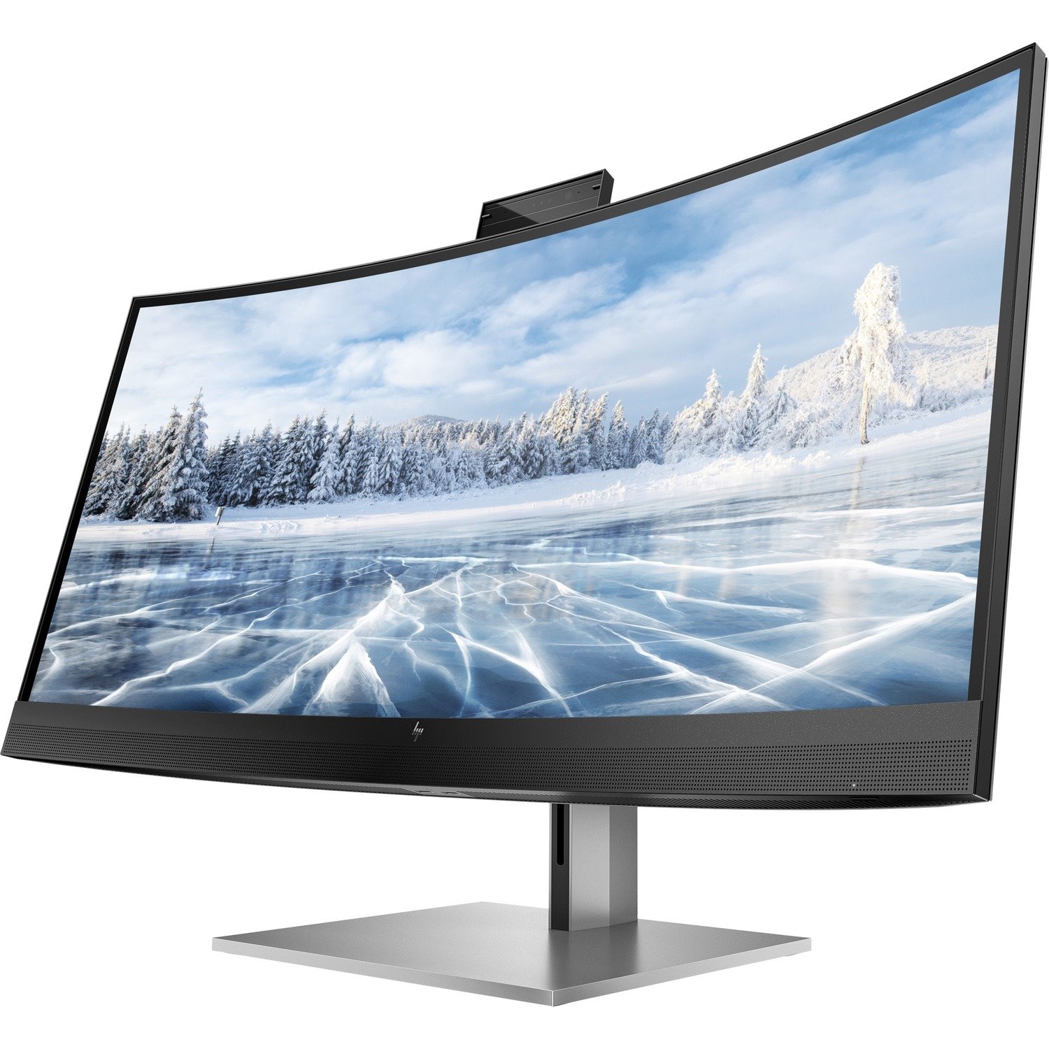 HP Z34c G3 34" WQHD Curved Screen LED LCD Monitor - 21:9 - Silver, Black
