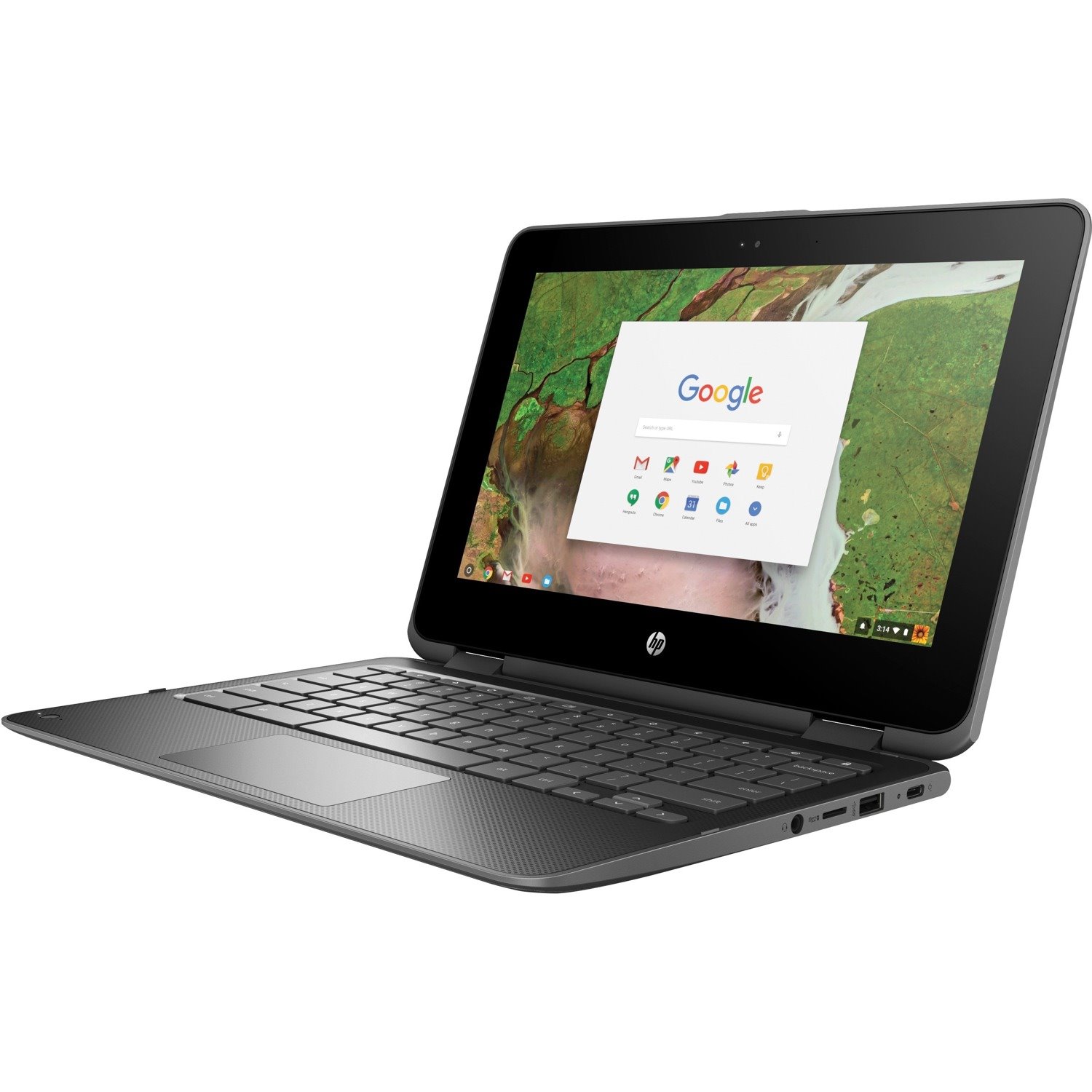 HP Chromebook x360 11 G1 EE 11.6" Touchscreen Convertible 2 in 1 Chromebook - Intel Celeron N3350 - 4 GB - 32 GB Flash Memory - English, French Keyboard