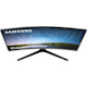 Samsung C32R500FHE 32" Class Full HD Curved Screen LCD Monitor - 16:9 - Dark Blue Gray