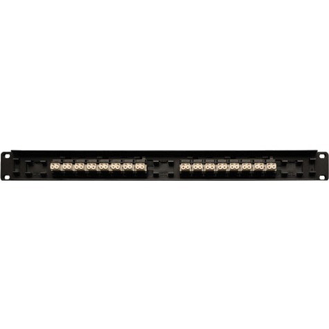 Tripp Lite by Eaton 16-Port Fiber Patch Panel, 1U (LC/LC), Multimode or Singlemode