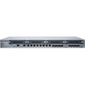 SRX345 Services Gateway includes hardware (16GE, 4x MPIM slots, 4G RAM, 8G Flash, dual AC power supply, cable and RMK) and Junos Software Base (Firewall, NAT, IPSec, Routing, MPLS and Switching).		