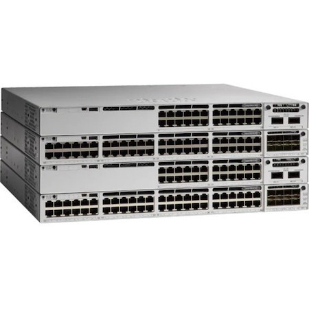 Cisco Catalyst 9300 C9300-48H 48 Ports Manageable Ethernet Switch - Gigabit Ethernet - 10/100/1000Base-T