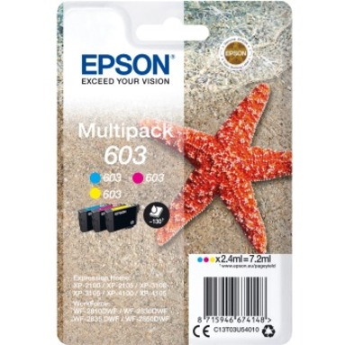 Epson 603 Original Inkjet Ink Cartridge - Multi-pack - Cyan, Magenta, Yellow Pack