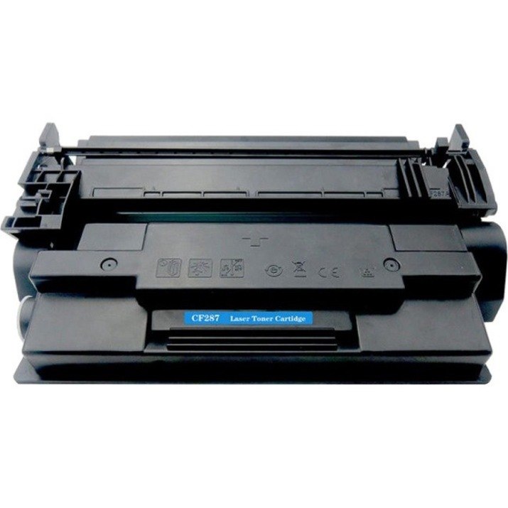 eReplacements CF287A-ER New Compatible Toner Cartridge - Alternative for HP (CF287A) - Black