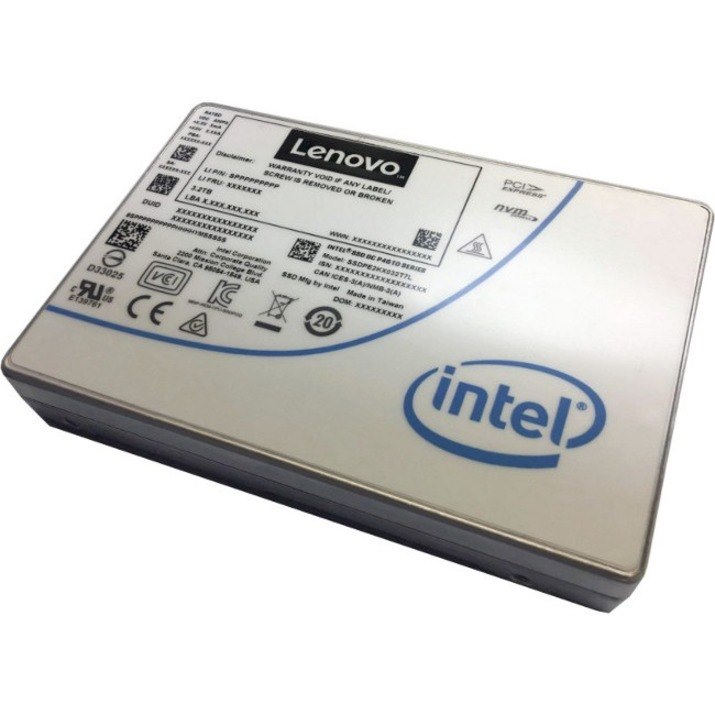 Lenovo DC P4610 3.20 TB Solid State Drive - 2.5" Internal - U.2 (SFF-8639) NVMe (PCI Express 3.0 x4) - Mixed Use
