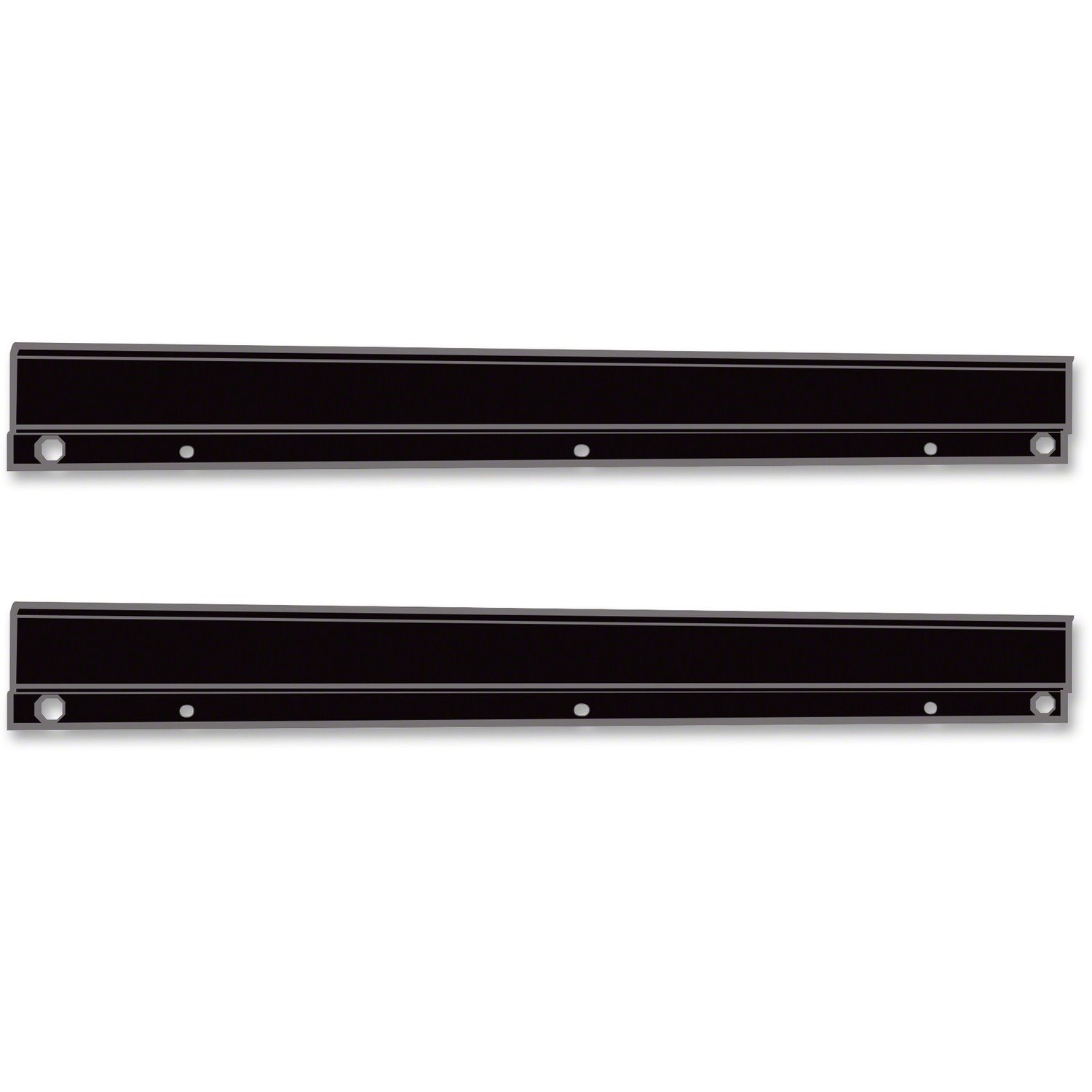 Safco 9200BL Mounting Bracket for Rack - Black