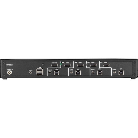 Black Box NIAP 3.0 Secure 4-Port Single-Head HDMI KVM Switch