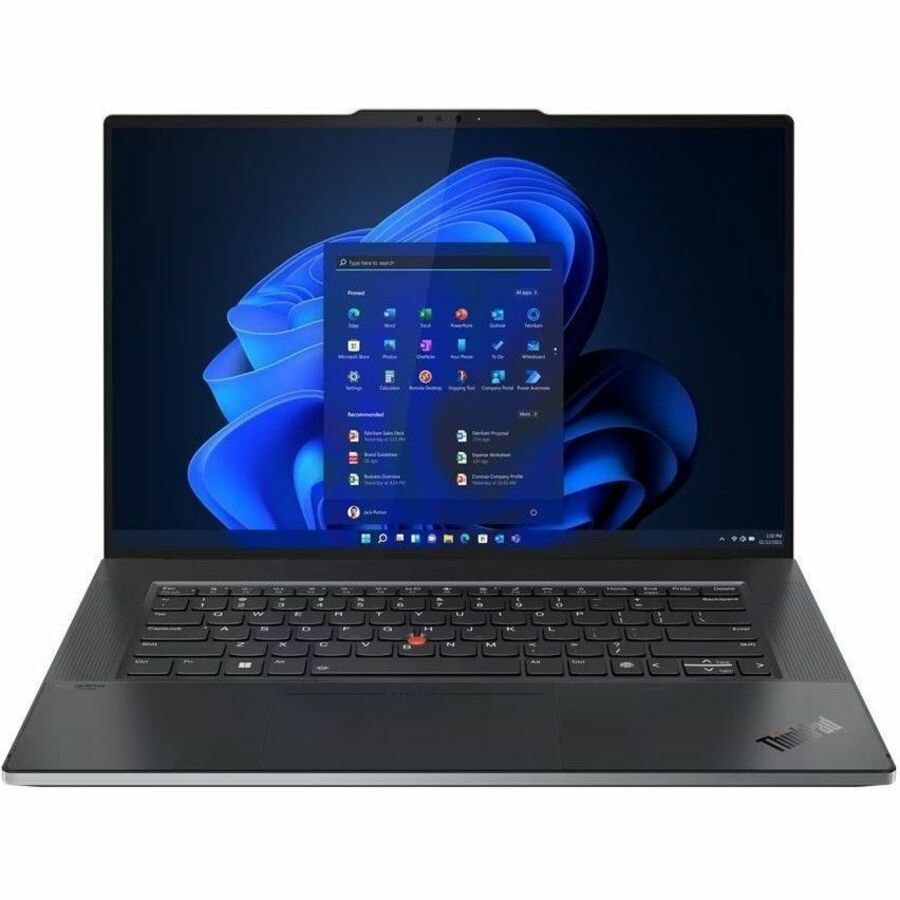 Lenovo ThinkPad Z16 Gen 1 21D4003MCA 16" Notebook - WUXGA - AMD Ryzen 7 PRO 6850H - 16 GB - 512 GB SSD - French Keyboard - Black, Arctic Gray