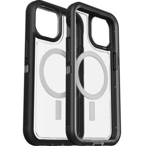 OtterBox Defender Series XT Rugged Carrying Case Apple iPhone 14, iPhone 13 Smartphone - Black Crystal