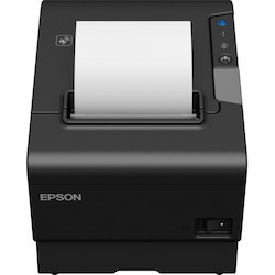 Epson OmniLink TM-T88VI Direct Thermal Printer - Monochrome - Wall Mount - Receipt Print - Ethernet - USB - Bluetooth - Near Field Communication (NFC) - 13.78 in/s Mono - 180 dpi
