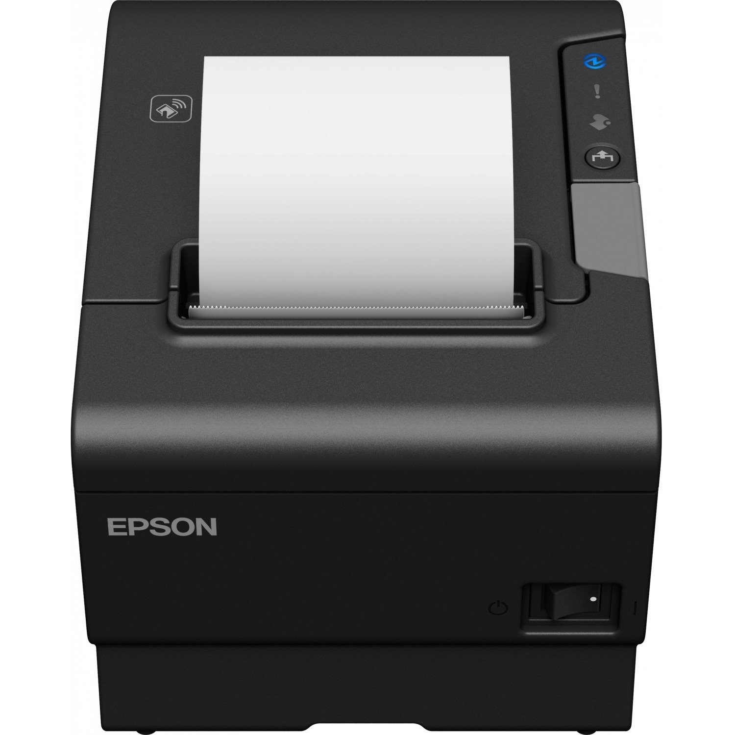 Epson OmniLink TM-T88VI Direct Thermal Printer - Monochrome - Wall Mount - Receipt Print - Ethernet - USB - Bluetooth - Near Field Communication (NFC) - Black