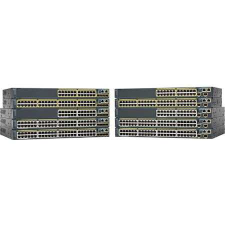 Cisco-IMSourcing Catalyst WS-C2960S-24PS-L Stackable Ethernet Switch