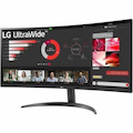 LG Ultrawide 34WR50QC-B 34" Class UW-QHD Curved Screen Gaming LCD Monitor - 21:9 - Black