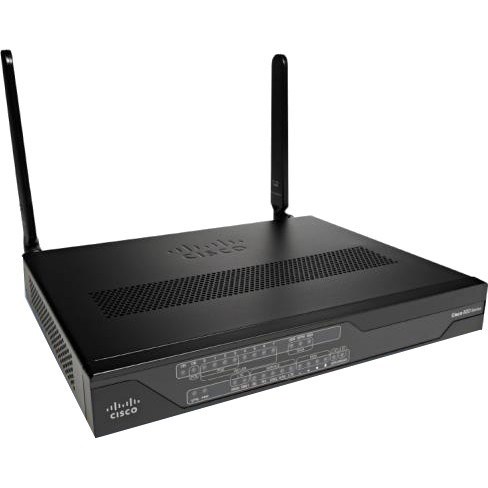 Cisco C897VAGW-LTE Wi-Fi 4 IEEE 802.11a/b/g/n Cellular, ADSL2+, VDSL Wireless Integrated Services Router