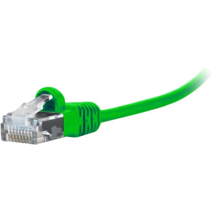 Comprehensive MicroFlex&trade; Pro AV/IT Integrator Series&trade; CAT6 Snagless Patch Cable Green 1ft