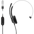 Cisco 321 Wired On-ear Mono Headset - Carbon Black