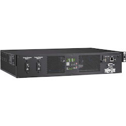 Tripp Lite by Eaton 7.4kW 200-240V Single-Phase ATS/Monitored PDU - 16 C13 & 2 C19 Outlets, Dual IEC 309 32A Blue Inputs, 3 m Cords, 2U, TAA
