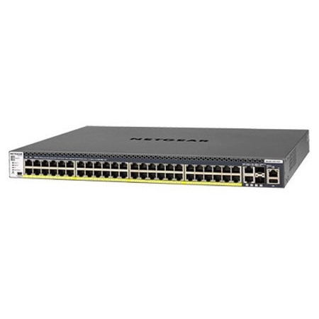 Netgear M4300 48x1G PoE+ Stackable Managed Switch with 2x10GBASE-T and 2xSFP+ (1;000W PSU)