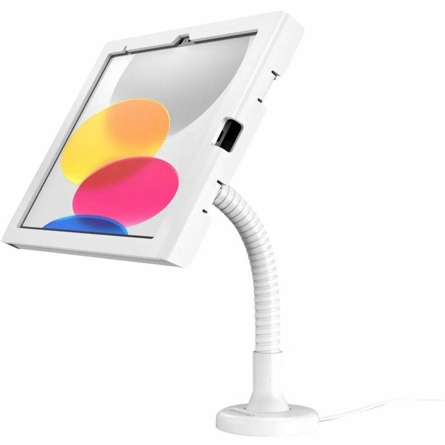 Compulocks iPad 10.9" 10th Gen Swell Enclosure Flex Arm Mount White