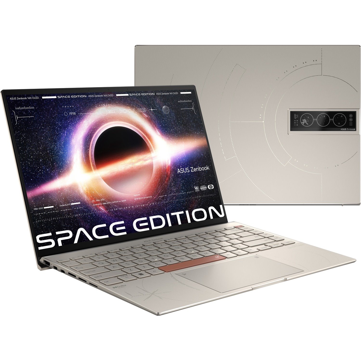 Asus Zenbook 14X OLED Space Edition UX5401 UX5401ZAS-KN110W 35.6 cm (14") Touchscreen Notebook - 2.8K - Intel Core i7 12th Gen i7-12700H - 16 GB - 1 TB SSD - Zero-G Titanium