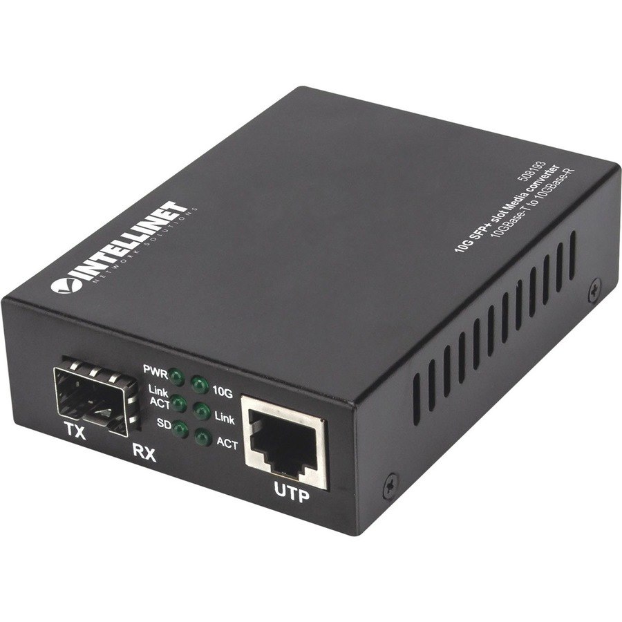 Intellinet 10Gbase-T To 10Gbase-R Media Converter