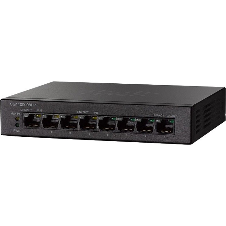 Cisco SG110D-08HP Ethernet Switch